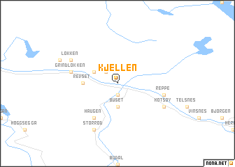 map of Kjellen
