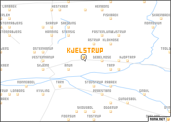 map of Kjelstrup