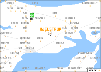 map of Kjelstrup