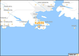 map of Kjere