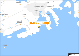 map of Kjerringvik