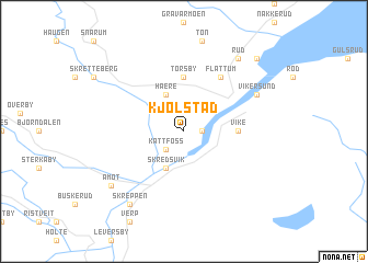 map of Kjølstad