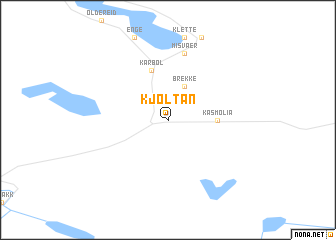 map of Kjoltan