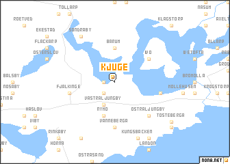 map of Kjuge