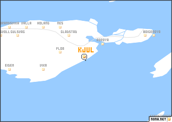 map of Kjul