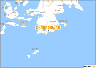 map of Kkamagwijae