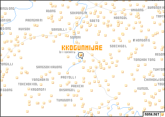 map of Kkŏgŭnmijae