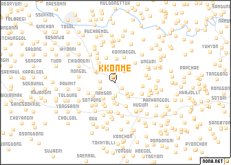 map of Kkonme