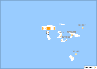 map of Kkon-ni