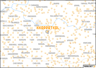 map of Kkoppat-kol