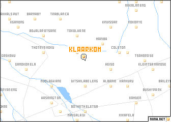 map of Klaarkom