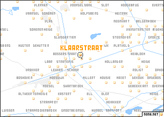 map of Klaarstraat