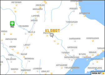 map of Klabat