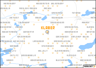 map of Klaber