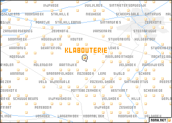 map of Klabouterie