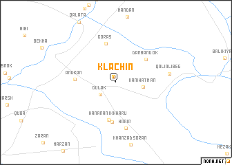 map of Klachin