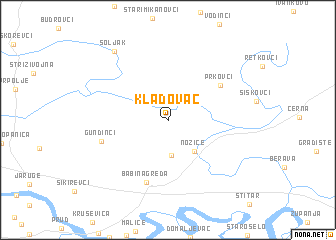 map of Kladovac