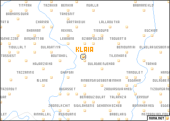 map of Klaïa