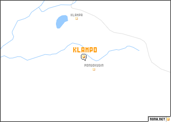 map of Klampo