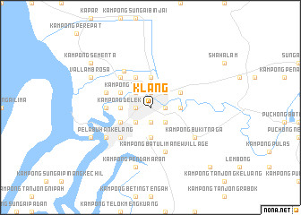 Klang (Malaysia) map - nona.net