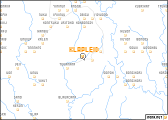 map of Klaplei 3