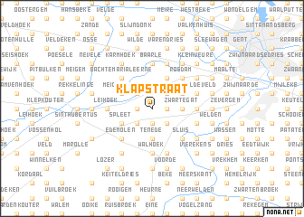 map of Klapstraat