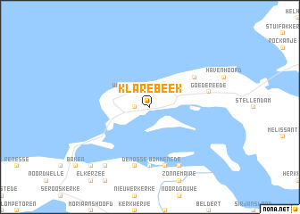 map of Klarebeek