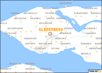 map of Klarenbeek