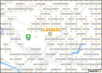 map of Klasberg