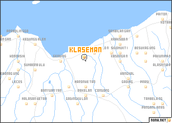 map of Klaseman