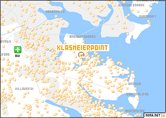 map of Klasmeier Point