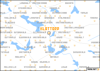 map of Klättorp