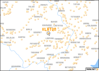 map of Klatun