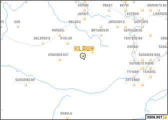 map of Klauh