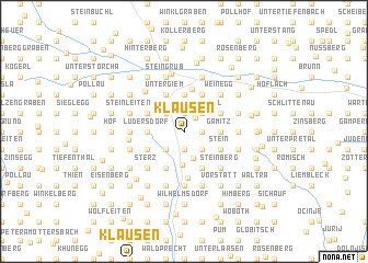 map of Klausen