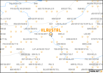 map of Klaustal