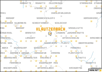 map of Klautzenbach