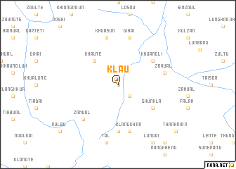 map of Klau