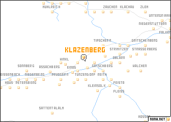 map of Klazenberg