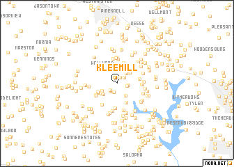 map of Klee Mill