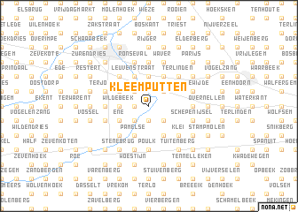 map of Kleemputten