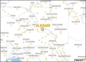 map of Kleidíon