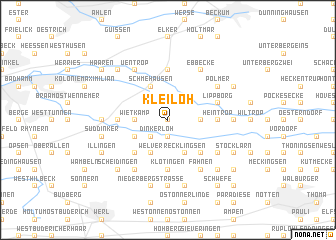 map of Kleiloh