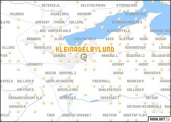 map of Klein Adelbylund