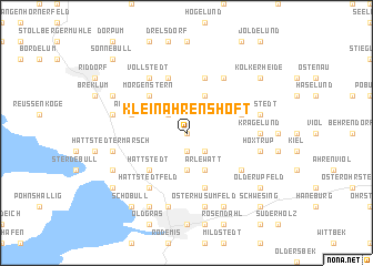 map of Klein Ahrenshöft