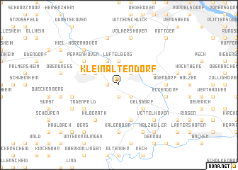 map of Klein Altendorf