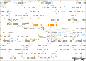 map of Klein Altenstädten