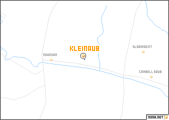 map of Klein Aub