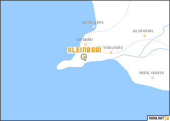 map of Kleinbaai