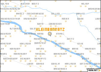 map of Klein Banratz